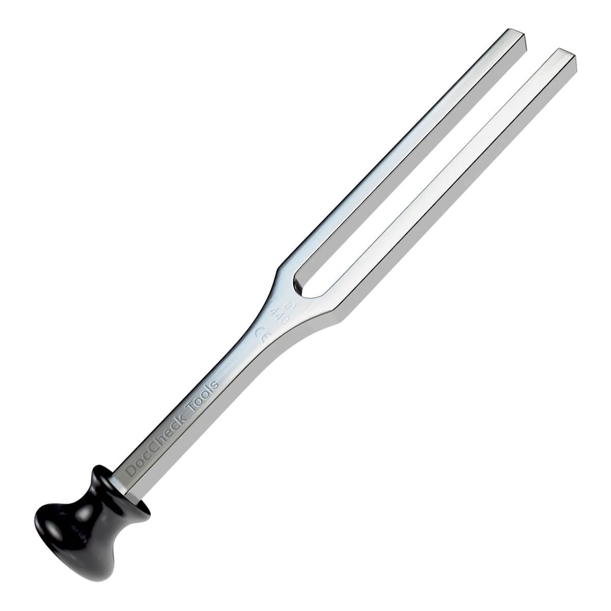 Stimmgabel "Planng" – 440 Hz, Ideal für medizinische Diagnosen in HNO und Audiologie, Robust und einfach zu reinigen, Inkl. Fuß, Farbe: Silber, Material: Edelstahl
