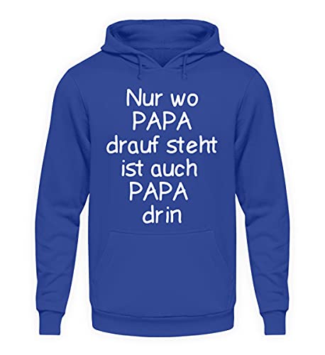 Pull à capuche homme bleu taille L vêtement chaud style urbain sweat-shirt hoodie unisexe