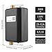 Garosa 3KW Mini Electric Tankless Warm Water Heater with LCD Display for Home Kitchen Washing US Plug 110V, Only Make Water Warm, WON'T Very Hot, Need 32Amps Circuit Breaker