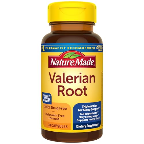 Nature Made Valerian Root for Sleep Support,...