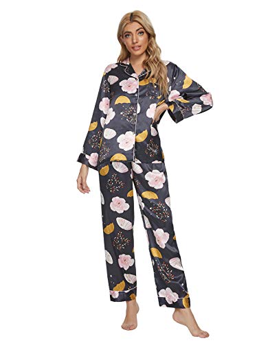 GOSO-Ensemble-de-pyjama-pour-femme-Pyjama-boutonne-pour-femme-Motif-floral-Manches-longues-Vetement-de-nuit-doux