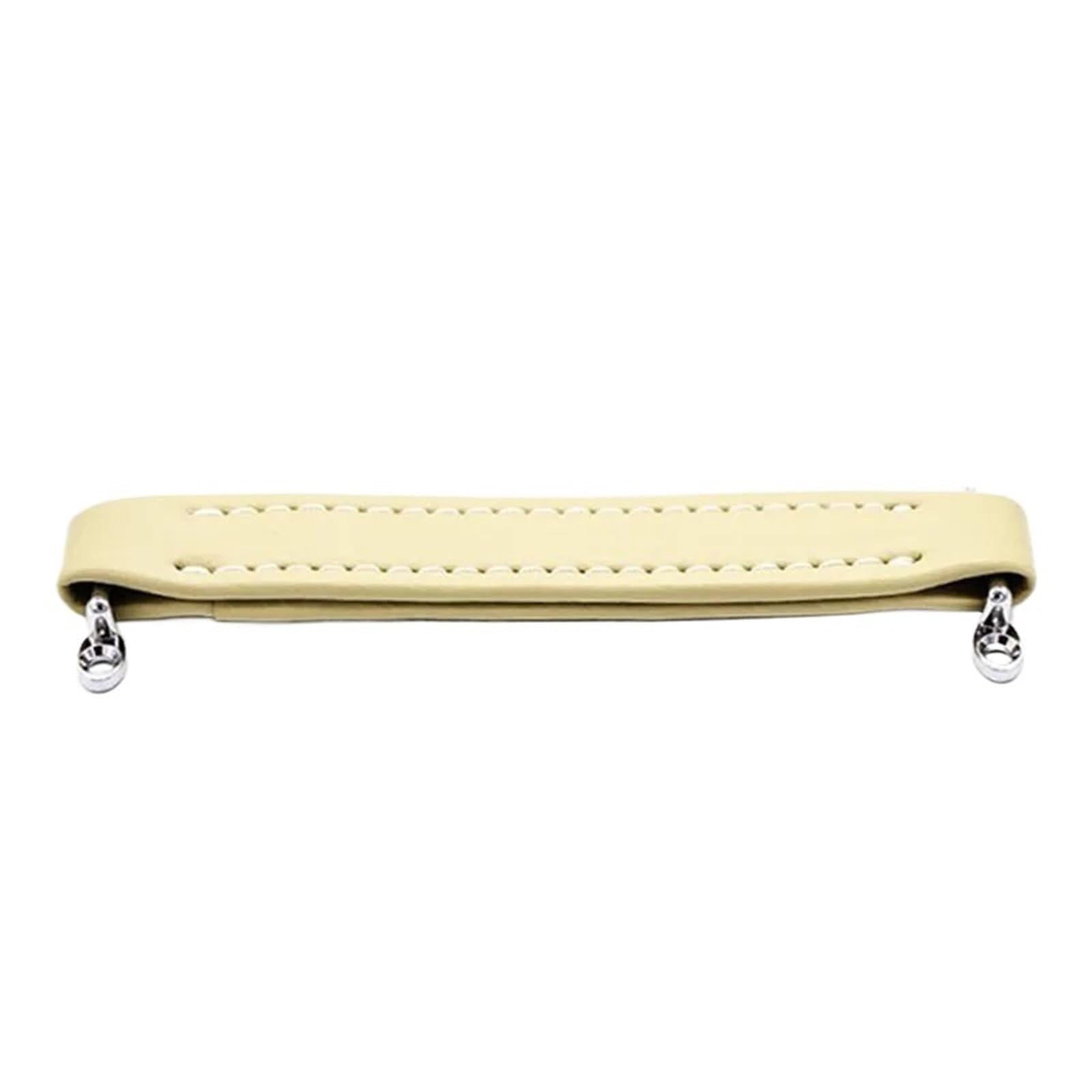 Cqahdsevf Beige Leather Drawer Pulls, Leather Furniture Handles Drawer Pulls Suitcase Cabinet Knobs Multicolor(Beige)