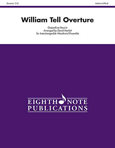 William Tell Overture pour ensemble à vent modulable partition niveau moyen difficile