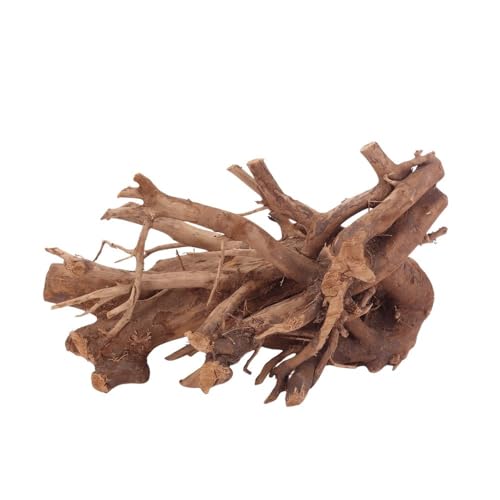 AquaOne Racine d'aquarium en bois véritable n° 2860 - Racine de mangrove - Décoration en bois naturel