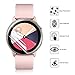 L K 5 Pack Screen Protector Compatible for Samsung Galaxy Watch Active 2 40mm / Galaxy Watch Active/Galaxy Watch 4 40mm, Bubble-Free Flexible TPU Film