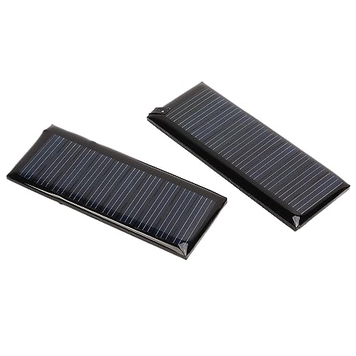 Syrisora 2 pçs 45MA 5V mini painéis solares 3,7 V alta taxa de conversão células solares policristal