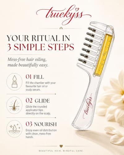 TRUEKYSS Hair Oil & Serum Applicator Comb - Image 5