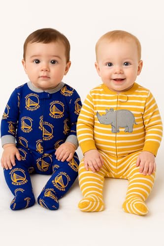 Image of TuddyBuddy 100% Cotton Multi Color Zipper Romper Sleepsuit /Romper /Jumpsuit for Baby Boy & Baby Girl