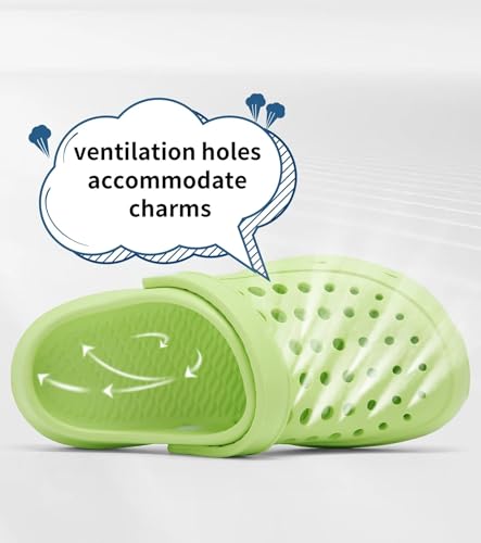 Image of Kids Girls Boys Clogs Garden Shoes Toddler Slip on Sandals Children Water Shower Beach Pool Slippers