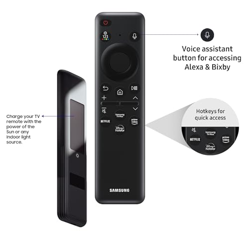 Image of Samsung 189 cm (75 inches) 4K Ultra HD Mini LED AI Smart Neo-QLED TV QA75QN85DBUXXL (Graphite Black)