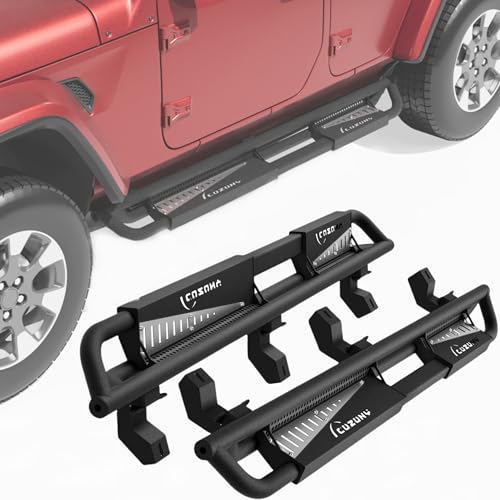 Estribos laterales 6 pulg para Jeep Wrangler JL 2018-2024 miniatura 5