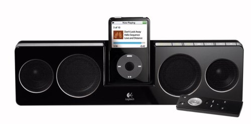 Logitech Pure-Fi Anywhere Compact Speakers for iPod (Black)