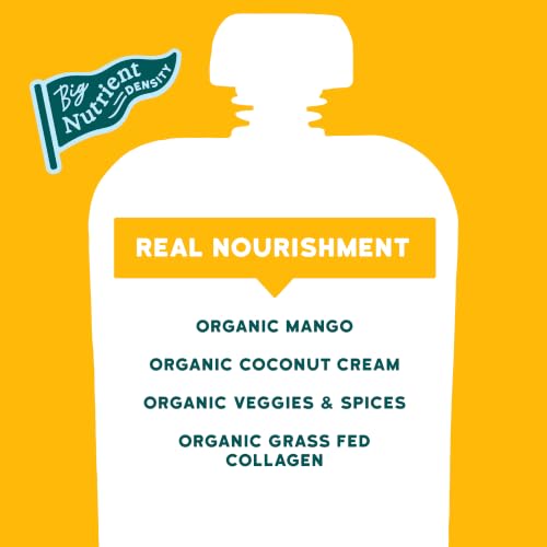 Image of Serenity Kids Baby Food Pouches, Toddler Snacks, Smoothie, 3.5 Oz, 12 Pack | 5g Protein, Organic Dairy Free Baby Puree, Baby Snacks, Toddler Food, Gluten Free Snacks, Smoothie Pouch