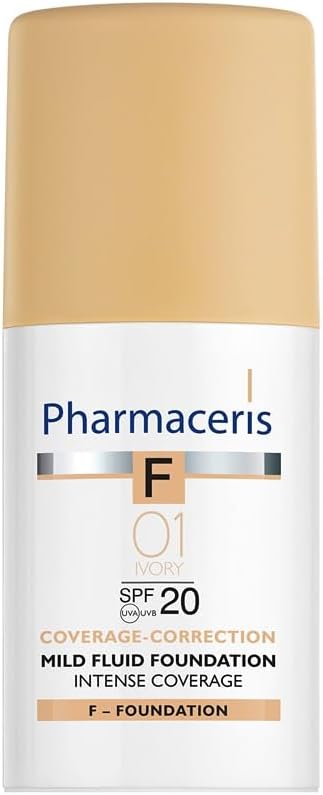 INTENSE COVERAGE MILD FLUID FOUNDATION SPF 20 ivory (30 ml)