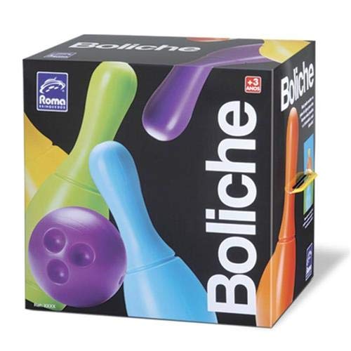 Jogo Roma Boliche Com Pinos Coloridos E Bolas 0260 Roma