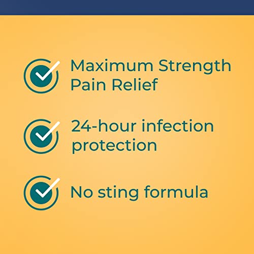 Neosporin + Maximum-Strength Pain Relief Dual Action Antibiotic Ointment With Bacitracin Zinc, 1 Oz #TOP2