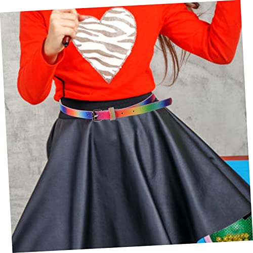 Cinturones infantiles resistentes con forma de corazón para ropa floja 5