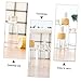 HAKIDZEL Travel Essential Oil Bottles Set 4 Pack Glass Dropper Bottles Refillable Leakproof Portable Beauty
