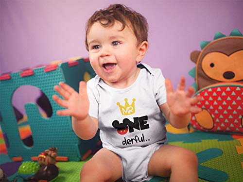 Luke & Lulu Mouse First Birthday Outfit - 1St Baby Boy Bodysuit Onederful #TOP2