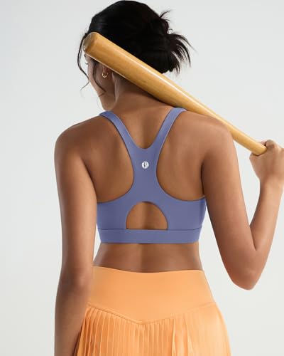 Image of RUNNING GIRL Sports Bras for Women High Support,Racerback High Impact Sports Bra Moulded Cup Workout Bra Push up