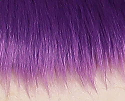 Long Faux Fur Artificial Skin Rectangle Fluffy Chair Seat Sofa Cover Carpet Mat Oval Shaggy Area Rug Living Bedroom Home Decoration (2Ft X 3Ft, Purple) #TOP4