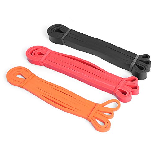 Andoer Faixas de apoio para puxar para cima com 3 pacotes Faixas de loop de resistência Faixas de al