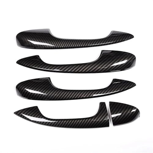 Cubierta de manija exterior de carbono de alta gama para Benz Clase C W205