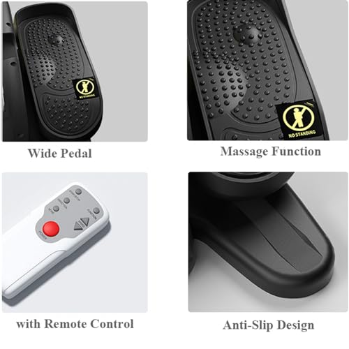 Ejercitador de piernas con pedales ajustables y control remoto miniatura 5