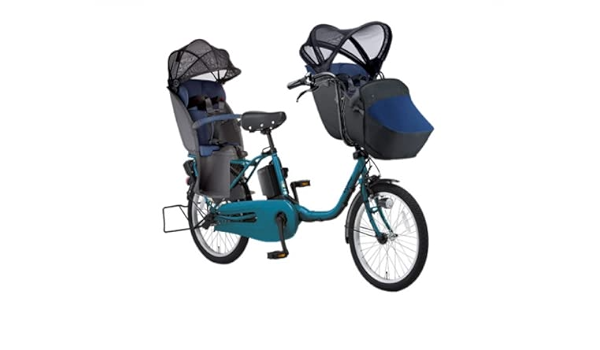 宅配 前子供乗せ電動自転車 Panasonic 3人乗り対応☆ レッド Gyutto