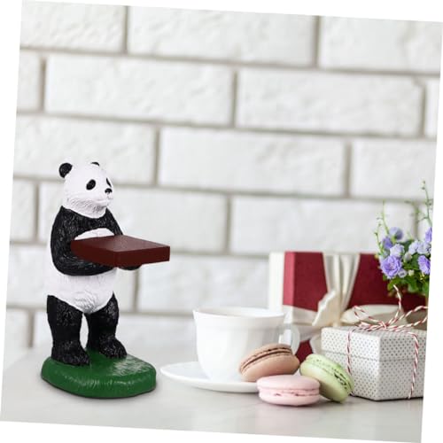 Support montre résine présentoir montre panda rangement de bureau - 6