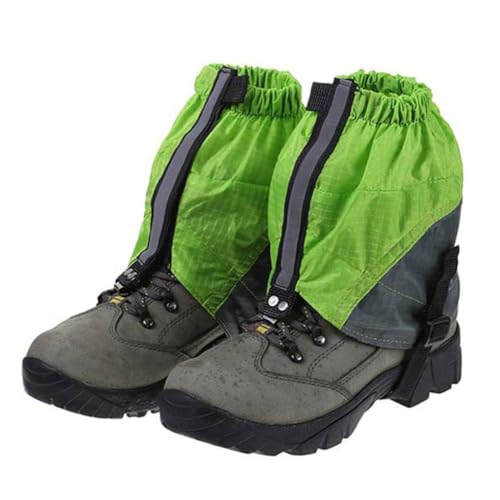 Polainas de tobillo bajo, ajustables, impermeables, para pierna, senderismo, montaña, raquetas de nieve, niños, senderismo, escalada, caminata, botas F4E6
