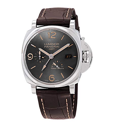 Panerai Luminor Due GMT Anthracite Dial Automtic Men's Watch PAM00944 41OumE46grL