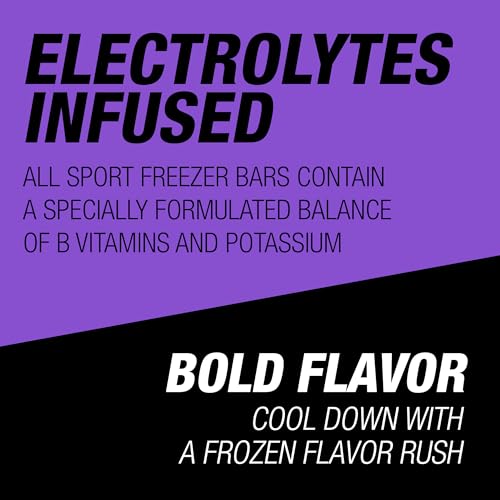image for All Sport Freezer Pops, Giant Sized 3oz, 144 CT, Refreshing Ice Pops w