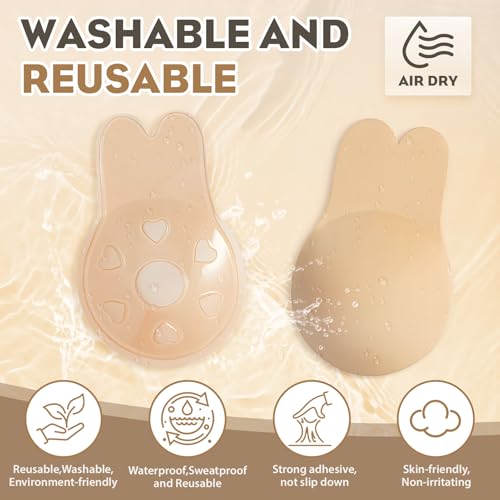 Sticky Bra Backless Strapless Bras Adhesive Push Up3