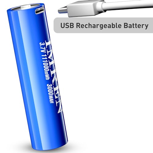 Batería Recargable Imren 3.7V Button Top 3000mAh USB miniatura 5