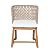 Christopher Knight Home 7 Piece Outdoor Dining Set, 69" Acacia Wood Patio Table with 6 Light Brown Wicker Chairs and Beige Cushions, Teak Finish Dining Table Set for Backyard Garden Porch Deck