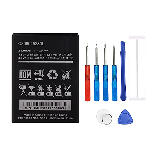 SwarKing Replacement Battery Compatible with C806045280L LG BL54SH F260S-OPTIMUS LTE with Toolkit