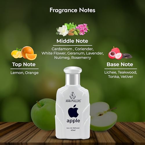 Image of JOHN PHILLIPS Apple & London In Style | Eau De French Perfume Unisex Combo Gift Set Pack of 2