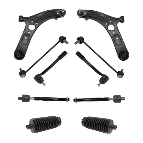 TRQ - TRQ Front Steering & Suspension Kit Compatible with 2012-2017 Hyundai Accent