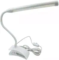 AS SEEN ON TV Luminária Flexível Tubo 13 LEDs com Clipe Prendedor