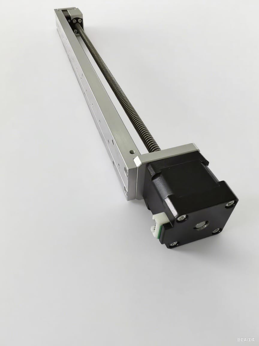 Esecutore di fase lineare Stazione lineare Piccola guida scorrevole Guida CNC Montatore di movimento a vite Elettrico Nema 14 motore passo-passo (300mm)