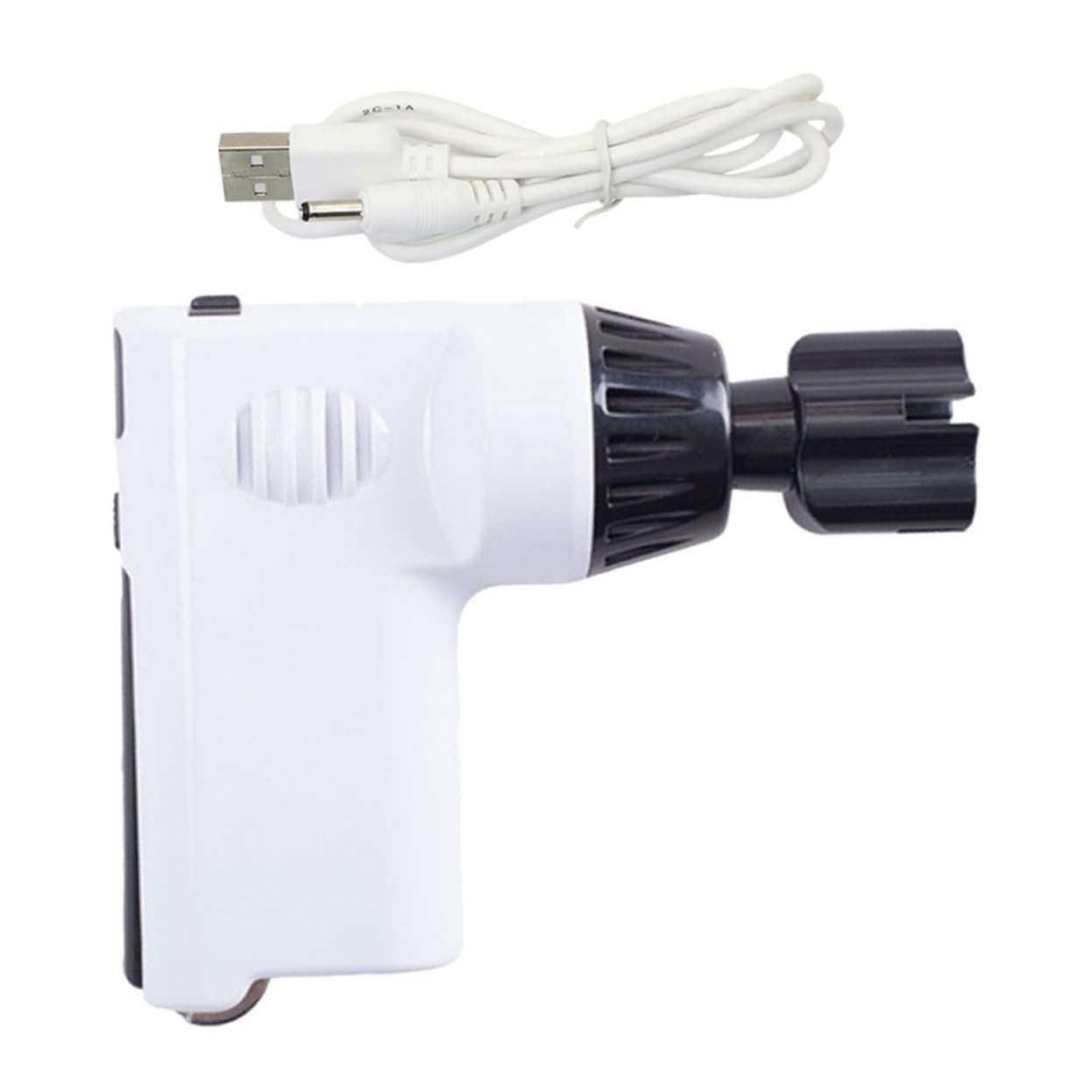 NULYLU Electric Guitar String Winder Fast Multi-functional Guitar Repair Tool High-strength Material White for Folk Classical Ukulele