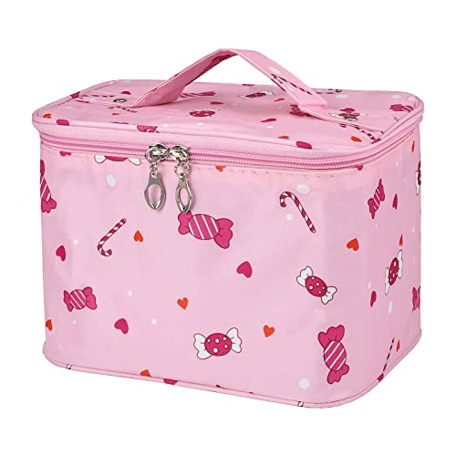Czemo Trousse de Maquillage Femme Voyage,Grande Capacité Trousse de Toilette Portable,Makeup Étui de Rangement,Sac de Toilette, Cosmétiques Storage Trousse de Maquillage étanche pour Femmes