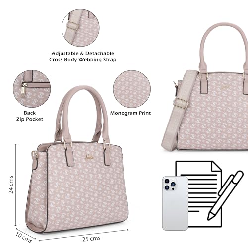 Image of Lavie Women's Ushawu Satchel Bag | Satchel Handbag for Work | Ladies Purse | Stylish Shoulder Bag | Gift for Women