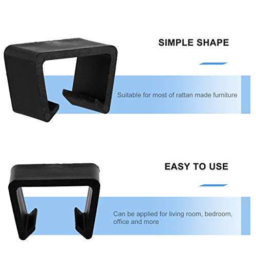 NICEXMAS 20Pcs Sofá Conecte Braçadeiras de Plástico de Vime Ao Ar Livre Cadeira de Alinhamento Gramp