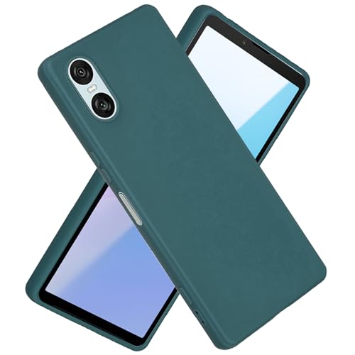 �y Moilyo �z�Ή�SONY Xperia 10 VI/SO-52E /SOG14 /XQ-ES44�p�� �P�[�X �V���R�� �����Y�ی�i�~�b�h�i�C�g�O���[���j�\�j�[ �G�N�X�y���A10 vi�p �X�}�z�P�[�X �}�b�g���� �S�ʕی� �ϏՌ� ����~�� �\�t�g