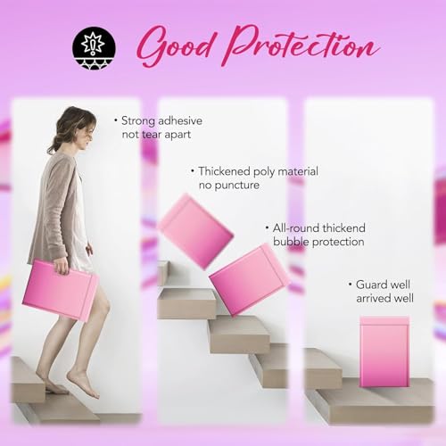 Image of Fuxury Large Bubble Mailers 10.5x16 inch Padded Envelopes 240 Pack Bulk
