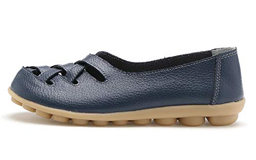 Image of VenusCelia Women's Braided-Nests Walking Flat Loafer