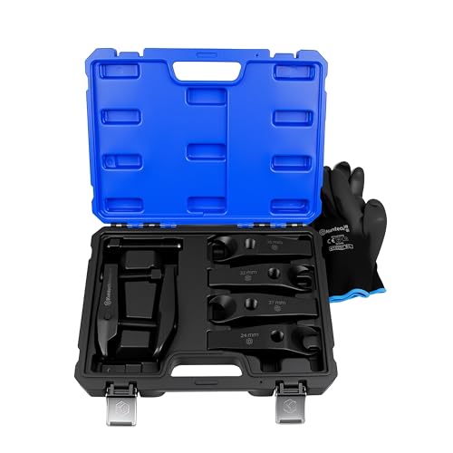 Kuntech Ball Joint Separator Kit Heavy Duty Tie Rod Removal Tools Compatible with BMW Benz Ball Joint Removal Tools 22mm 24mm 27mm 32mm 36mm