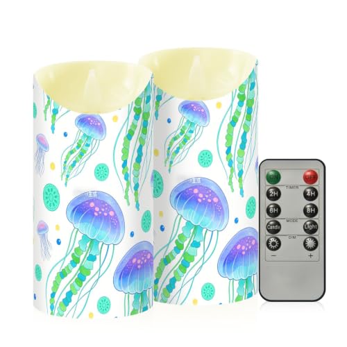 Velas falsas LED decorativas de cera con mando a distancia y colores de ensueño 2